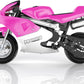 MotoTec Phantom Gas Pocket Bike 49cc 2-Stroke Pink
