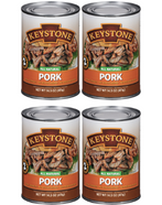 Keystone Meats All Natural Canned Pork, 14.5 Ounce 4 cans
