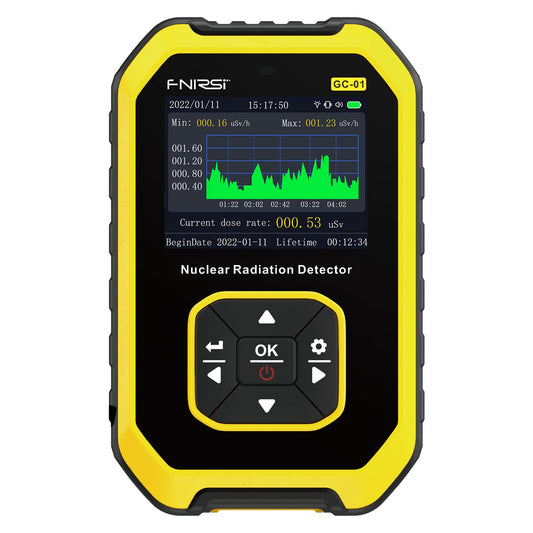 FNIRSI GC-01 Geiger counter Nuclear Radiation Detector - Personal Dosimeter