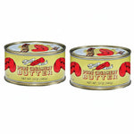 Red Feather Canned Butter A real butter from new Zealand-100% pure no artificial colors or flavors- Hurricane Preparedness Emergency Survival Earthquake Kit (2 Cans/12Oz Each))