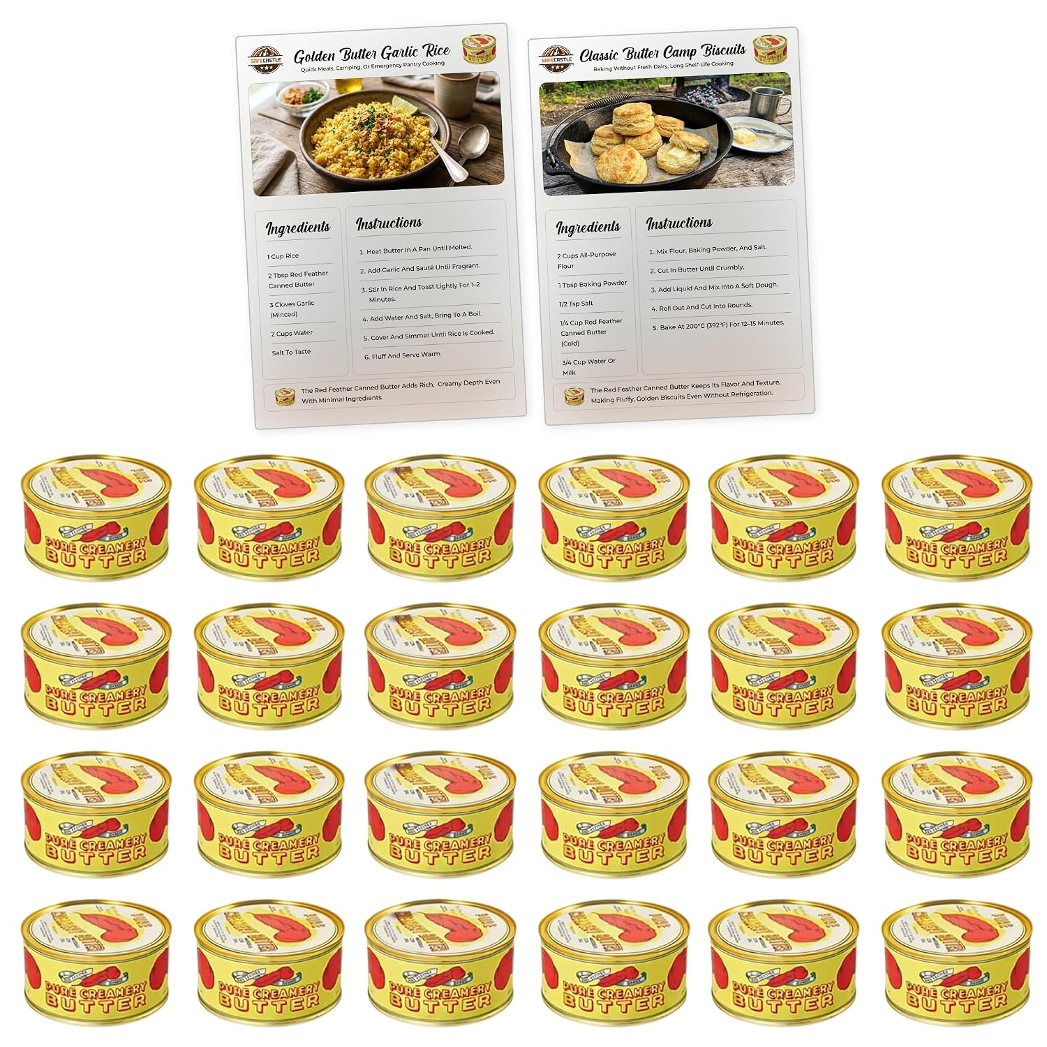 Red Feather Canned Butter