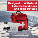 SOS Food Lab 2400 Calorie Emergency Food Bar – Case of 40 | 5-Year Shelf Life, Kosher Certified Survival Rations | High Energy Disaster Preparedness Supply for Camping, Hiking, Emergency Kits & Preppers
