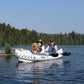 Sea Eagle 370 Deluxe 3 Person Inflatable Portable Sport Kayak Canoe