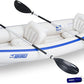 Sea Eagle 330 Deluxe 2 Person Inflatable Kayak with Paddles Pump & Seats