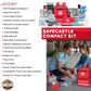 SAFECASTLE Emergency Tactical Kit for Hurricane, Flood, Earthquake, Tsunamis
