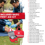 SAFECASTLE Emergency Tactical Kit for Hurricane, Flood, Earthquake, Tsunamis
