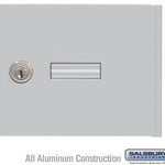 Salsbury 3651ALM Replacement Door and Lock Standard A Size for 4B+ Horizontal Mailbox with Keys, Aluminum