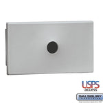 Salsbury 1090AU Recessed Mounted USPS Access Key Keeper, Aluminum