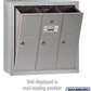 Salsbury 3503ASU Surface Mounted 3 Door Vertical Mailbox and USPS Access.