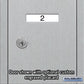 Salsbury 3504ARU Recessed Mounted 4 Door Vertical Mailbox and USPS Access, Aluminum