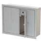 Salsbury 3504ARU Recessed Mounted 4 Door Vertical Mailbox and USPS Access, Aluminum