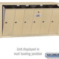 Salsbury 3506SSU Surface Mounted 6 Door Vertical Mailbox with USPS Access, Sandstone