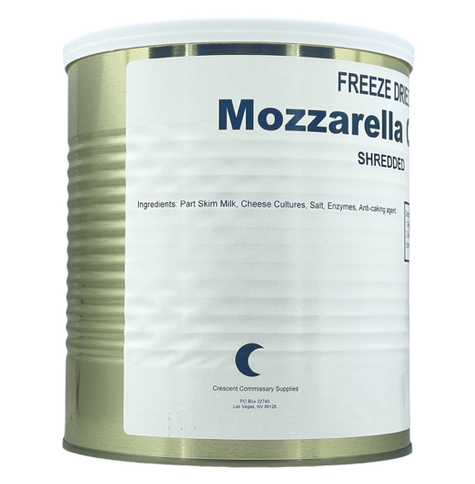 Military Surplus Freeze Dried Mozzarella Cheese