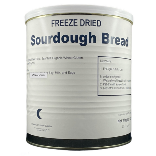 Freeze Dried Sourdough Bread