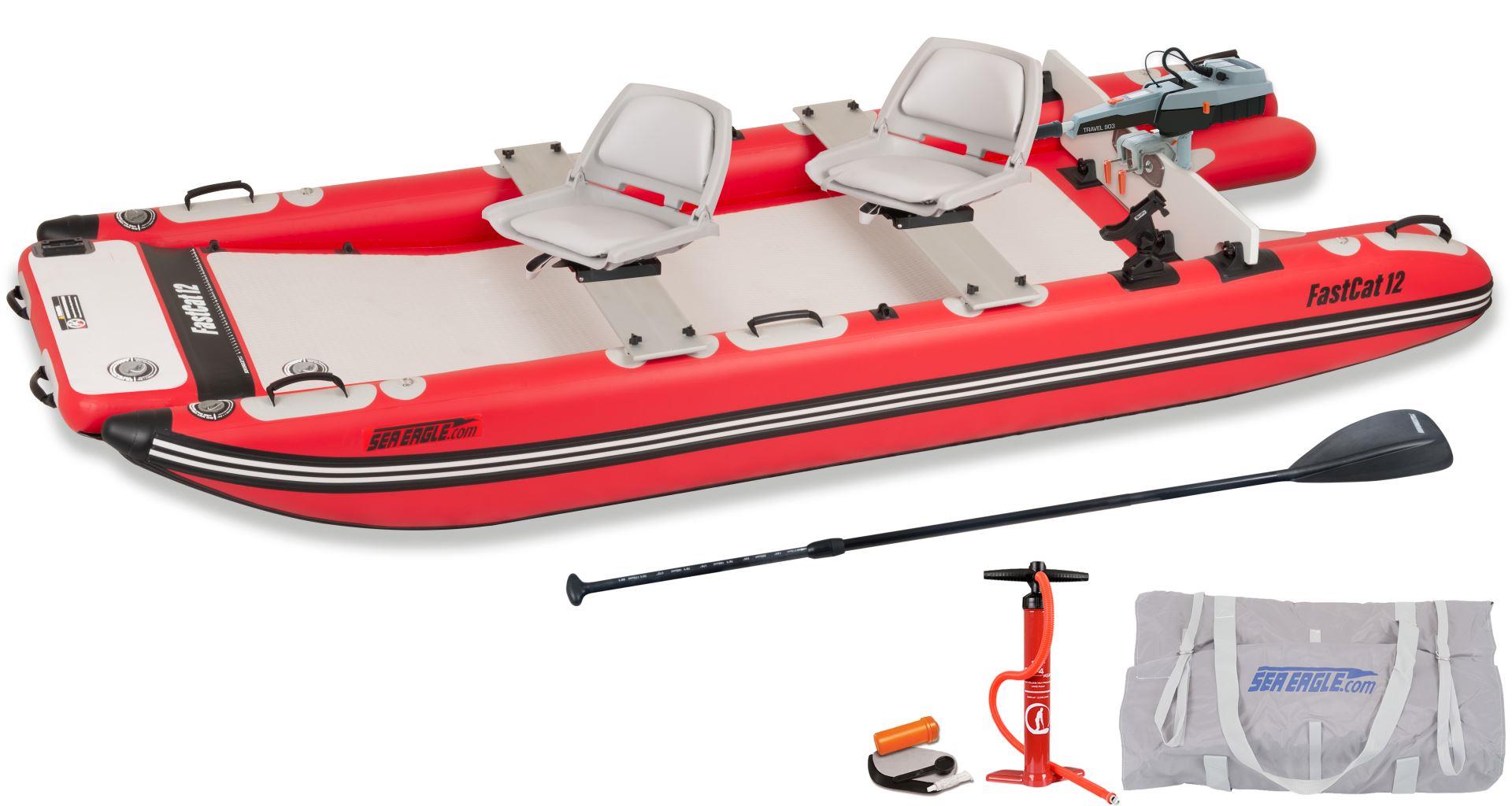 Sea Eagle FastCat12™ Catamaran Inflatable Boats Series