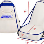 Sea Eagle Deluxe Inflatable Kayak Seat - White (set of 2)