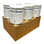 Military Surplus Freeze Dried Sirloin Steaks | 100% Real, Long Shelf Life Survival Food | Emergency, Camping, Prepping