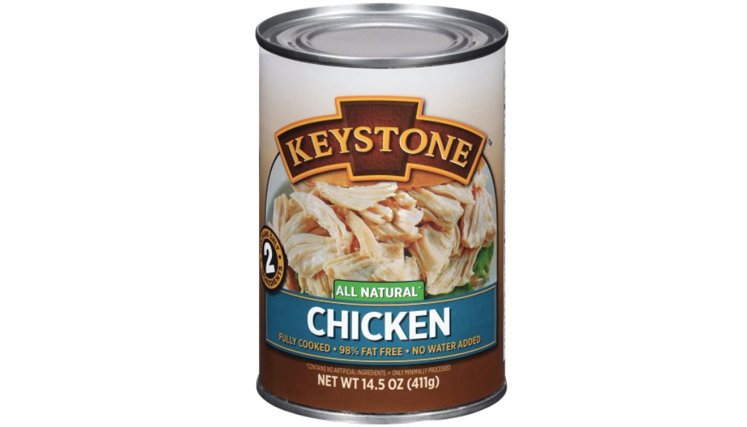 Keystone Meats All Natural Canned Chicken, 14.5 Ounce