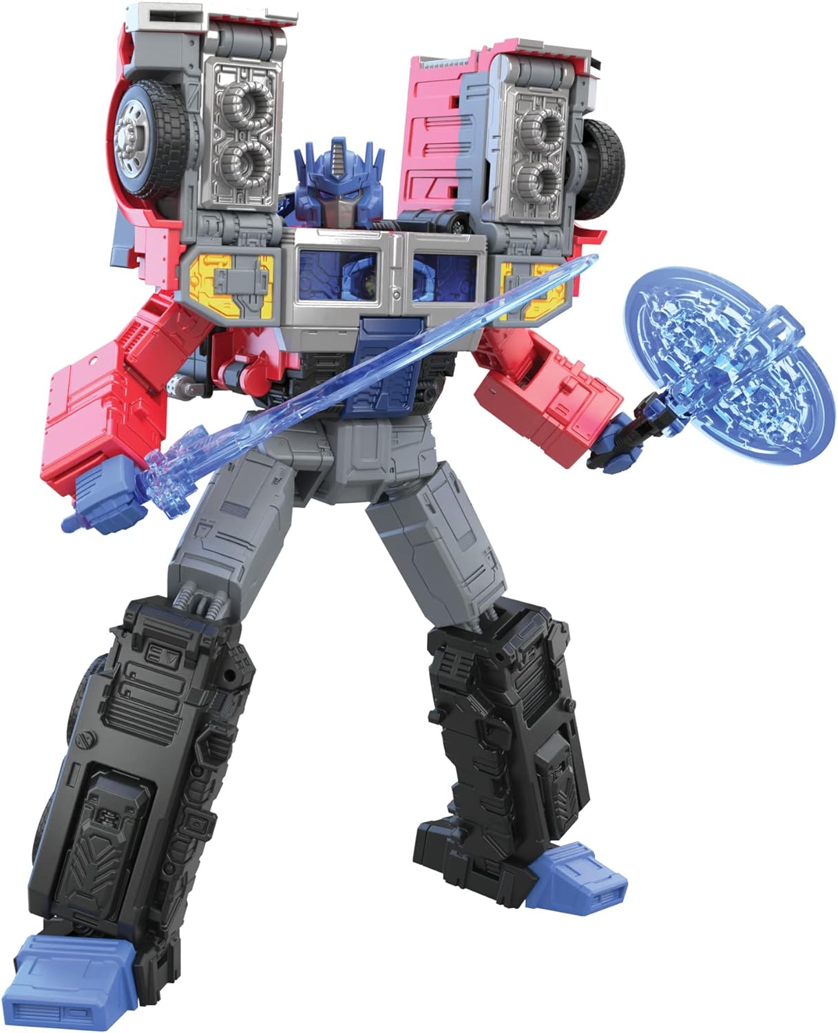 Transformers Legacy Leader Class G2 laser Optimus Prime Action Figure - Transformers Toys for Kids