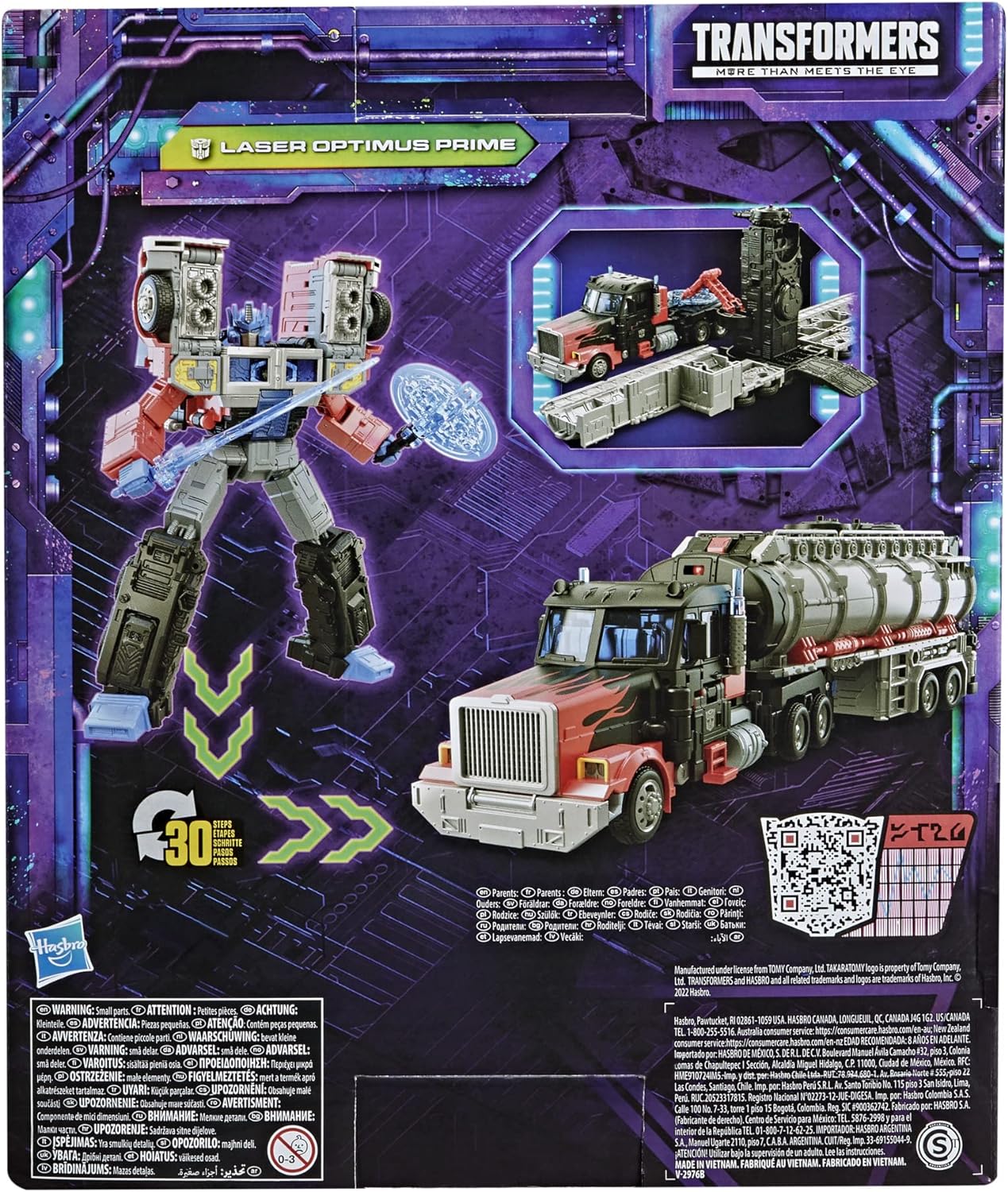 Transformers Legacy Leader Class G2 laser Optimus Prime Action Figure - Transformers Toys for Kids