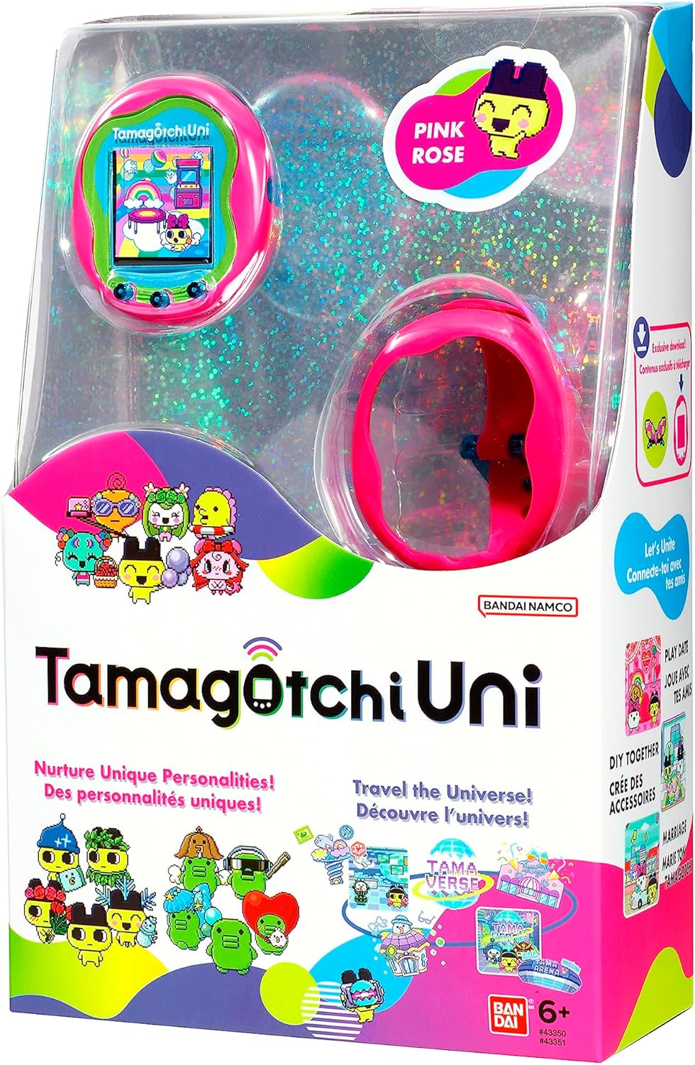 Tamagotchi Uni - Pink wrist with Watch Strap