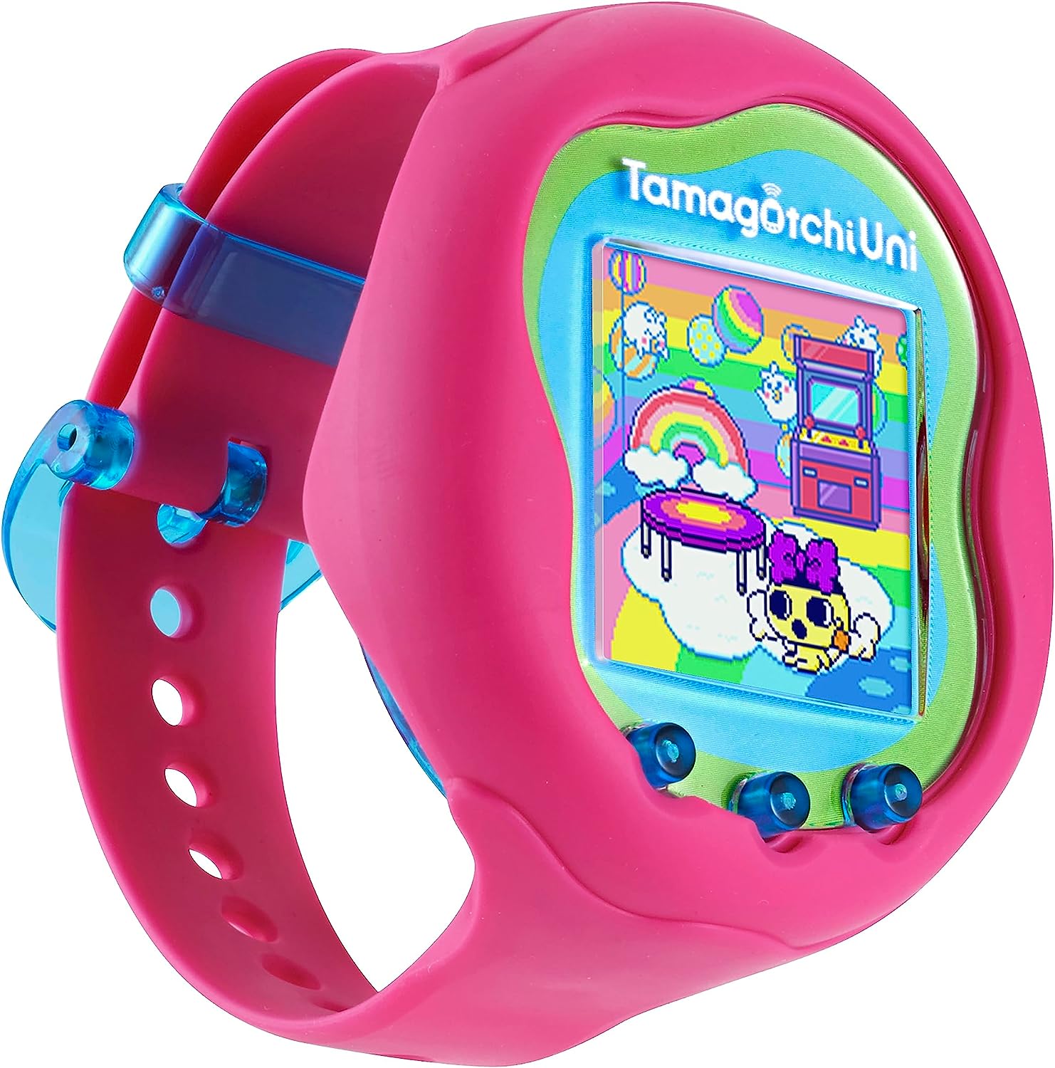Tamagotchi Uni - Pink wrist with Watch Strap