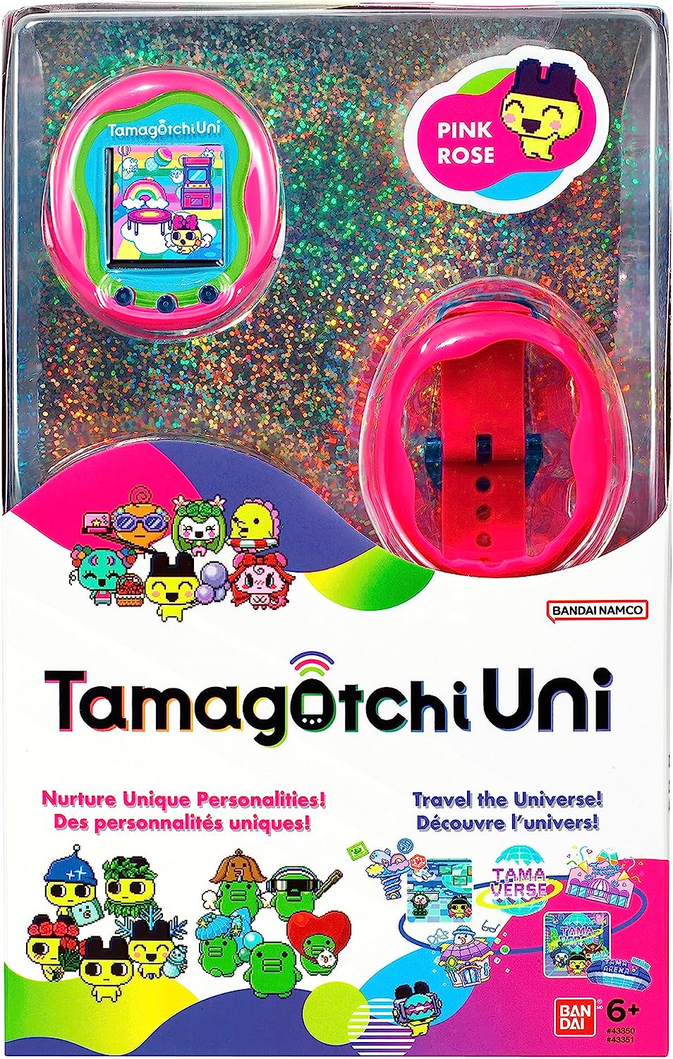 Tamagotchi Uni - Pink wrist with Watch Strap