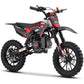 MotoTec Thunder 50cc 2-Stroke Kids Gas Dirt Bike Red