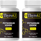 ThyroKI Potassium Iodide Non-GMO Fast Dissolving Tablets 130 mg (150 Tablets) Ki Pills Iodine Tablets