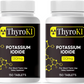 ThyroKI Potassium Iodide Non-GMO Fast Dissolving Tablets 130 mg (150 Tablets) Ki Pills Iodine Tablets