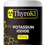 ThyroKI Potassium Iodide Non-GMO Fast Dissolving Tablets 130 mg (150 Tablets) Ki Pills Iodine Tablets