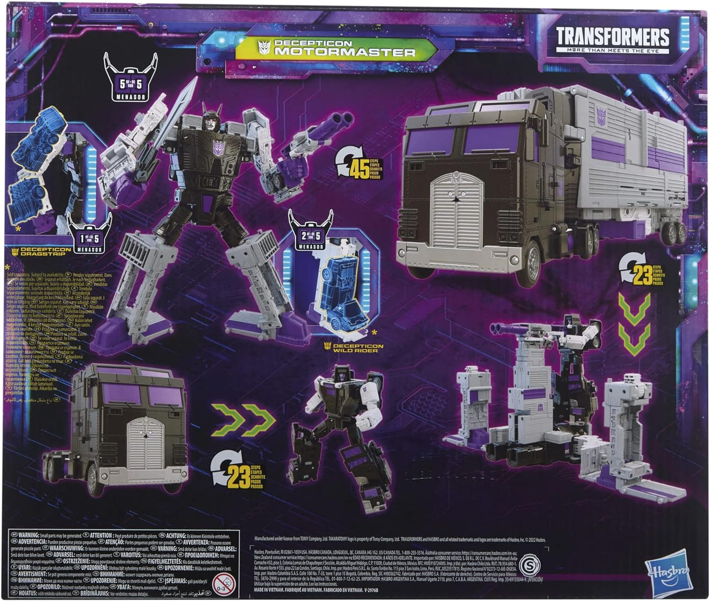 Transformers Legacy Motormaster Combiner Action Figure - Transformers Toys for Kids