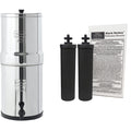 Travel Berkey Water Filter System 1.5 Gallon (5.7 liters) Capacity