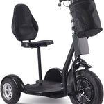 MotoTec Electric Trike 48v 1000w Lithium, Black, Large