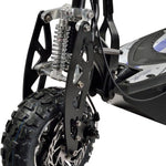 MotoTec/UberScoot 1600w 48v Electric Scooter, Black, Large