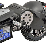 MotoTec/UberScoot 1600w 48v Electric Scooter, Black, Large
