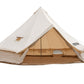 VEVOR Canvas Bell Tent, 4 Seasons Breathable 100% Cotton Canvas Yurt Tent - w/Stove Jack, Luxury Glamping Tent Waterproof Canvas Tents for Family Camping Outdoor Hunting Party