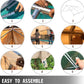 VEVOR Canvas Wall Tent 10x12ft, Wall Tent with PVC Storm Flap, Large Canvas Wall Tent Waterproof, Camping Canvas Tents With Stove Hole for 6-8 people Outdoor Camping Hiking Party Hunting