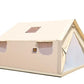 VEVOR Canvas Wall Tent 10x12ft, Wall Tent with PVC Storm Flap, Large Canvas Wall Tent Waterproof, Camping Canvas Tents With Stove Hole for 6-8 people Outdoor Camping Hiking Party Hunting