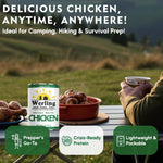 Werling & Sons Canned Chicken Fully Cooked Ready to Eat 14.5 Oz Premium Quality
