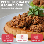 Werling & Sons Canned Hamburger 28 Oz Fully Cooked Ground Beef