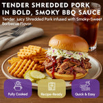 Grandma Werling’s Shredded Seasoned Pork with BBQ Sauce 14.5 Oz Fully Cooked