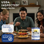 Werling & Sons Fully Cooked Canned Turkey Meat 14.5 Oz
