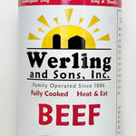 Werling & Sons Canned Meat Variety Pack 14.5 Oz Fully Cooked & Ready to Eat