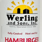 Werling & Sons Canned Meat Variety Pack 14.5 Oz Fully Cooked & Ready to Eat Includes 2 Hamburger, 2 Chicken and 2 Beef Shelf Stable Emergency Canned Food for Long Term Storage, Camping & Quick Meals