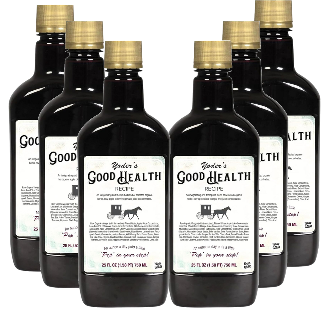 Yoder’s Good Health Recipe Apple Cider Vinegar Liquid Complex – 25 oz