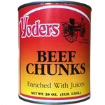 Yoders Canned Beef Chunks