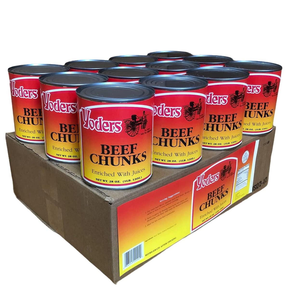 Yoders Canned Beef Chunks