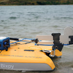 Hobie Lynx Gudgeon with Universal Versa Rudder™ Adapter and Pole Steering