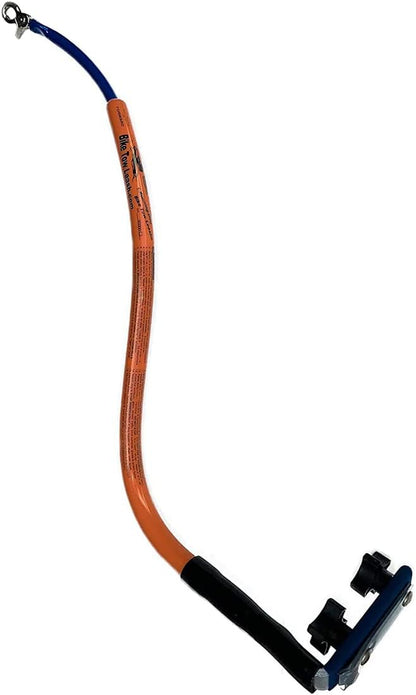 Bike Tow Leash Orange -Safe Dog Bike Attachment for Cycling, APA 5-Star USA Made